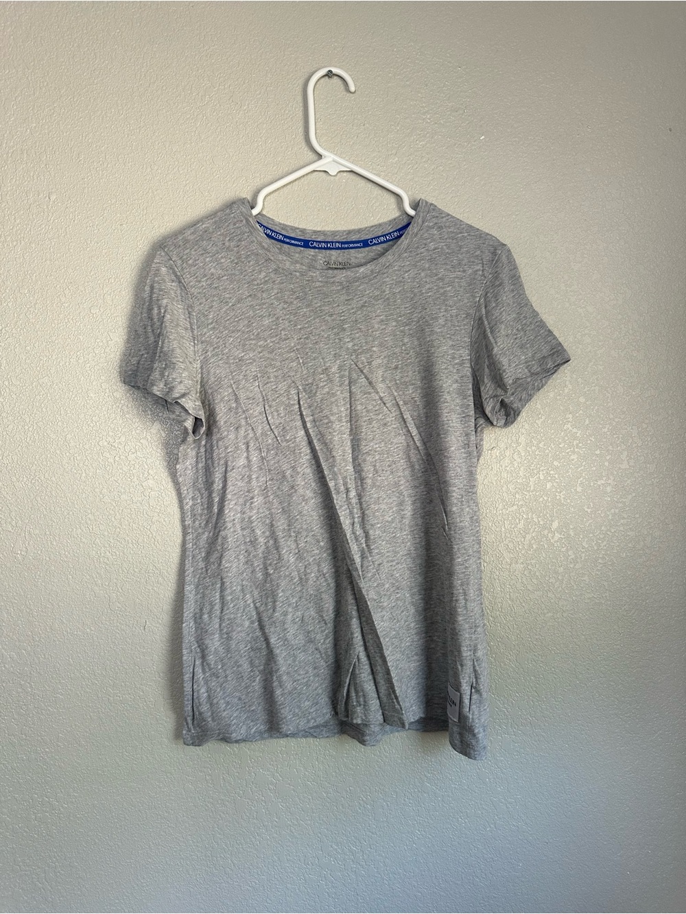 Calvin Klein Performance Grey Short Sleeve Top
